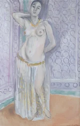 Blue Odalisque or The White Slave