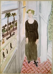 Woman at the Window, Nice
