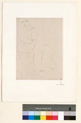Large Reclining Nude in Three-Quarter View