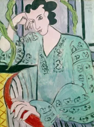 The Hungarian Woman in a Green Blouse