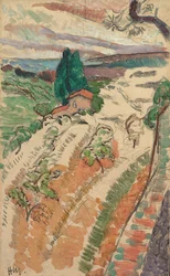 Landscape, St. Tropez, c. 1904