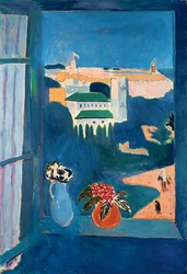Landscape Viewed from a Window