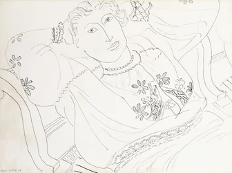 Lydia in a Romanian Blouse