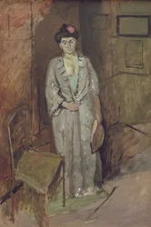 Madame Matisse as a Japanese Woman (The Japanese Lady)
