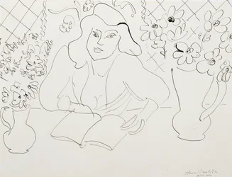Model with a Book