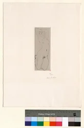 Kneeling Nude, Arched Back