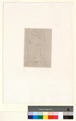 Nude, Arms Above the Head