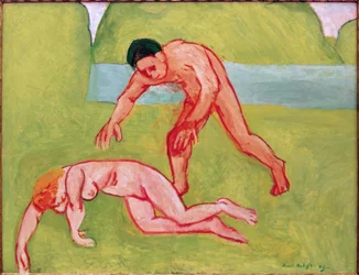 Nymph and Satyr