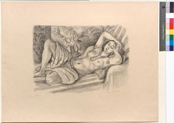 Odalisque with Magnolia