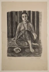 Odalisque with a Bowl of Fruit