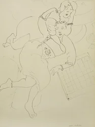 Odalisques with Checkerboard, c.1928
