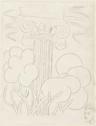 Several Sonnets: "To the Overwhelming Cloud...", plate 29 from Poems of Mallarmé