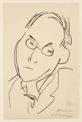 Portrait of Paul Léautaud