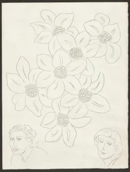 The Flowers, Plate Six from Poesies de Mallarmé