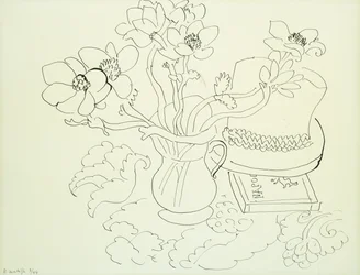 Vase of Anemones
