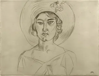 Woman with Hat