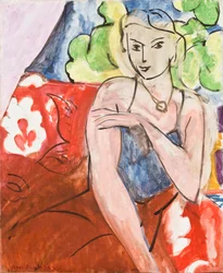 Young Girl Seated (La Biche)