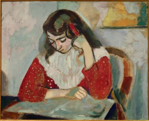 Marguerite Reading 1906