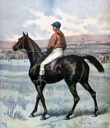 Clamart, winner of the Grand Prix de Paris, owned by Edmond Blanc
