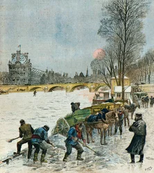 Cold Wave Over Paris