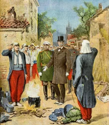 Felix Faure at the Great Maneuvers, 1895