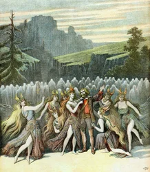 Representation of the Comic Opera 