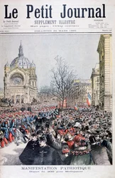 The Departure of French Troops to Madagascar, Paris, 1895