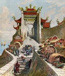 View of the Shanghai Gate