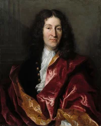 Portrait of Jean de La Fontaine 1621-1695, 1699