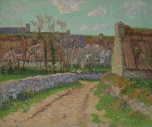 Village in Clohars, 1898