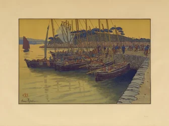 Arrival of Boats at Tréboul