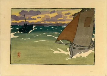 Boat and Steamboat (Saint-Briac)