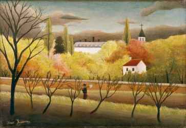 Landscape with Peasant