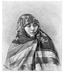 A woman of Brussa, Turkey, 1895