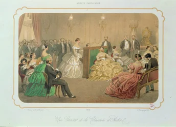 From the Series Soirees Parisiennes: A Concert at the Chaussee d