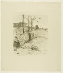 A Cemetery in Galicia, from 