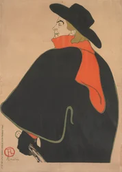 Aristide Bruant, in His Cabaret