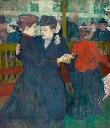 At the Moulin Rouge Two Women Waltzing