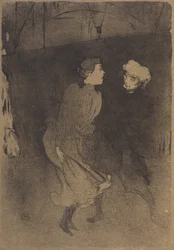 Dress Rehearsal at the Folies-Bergère
