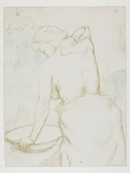 They: Woman Washing Herself