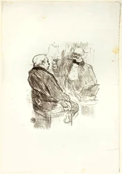 Georges Clemenceau and the Optometrist, Mayer, from Au Pied du Sinaï