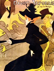 Henri de Toulouse-Lautrec, Divan Japonais 1892-3