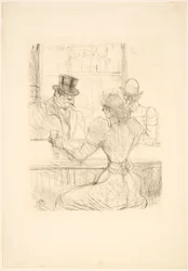 In the Picton Bar (American Bar), rue Scribe