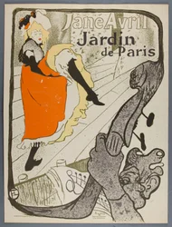 Jane Avril, Jardin de Paris