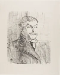 Lucien Guitry, from Treize Lithographies