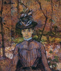 Portrait of Suzanne Valadon (Madame Suzanne Valadon, Artist Painter)