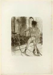 Schlomé Fuss in the Synagogue, from Au Pied du Sinaï