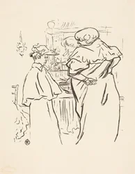 Two Women before a Mirror