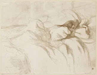 Woman Reclining - Waking Up