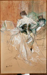 Woman in Corset